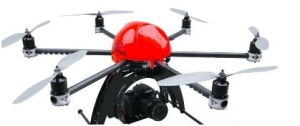 Drohne für Luftbildaufnahmen